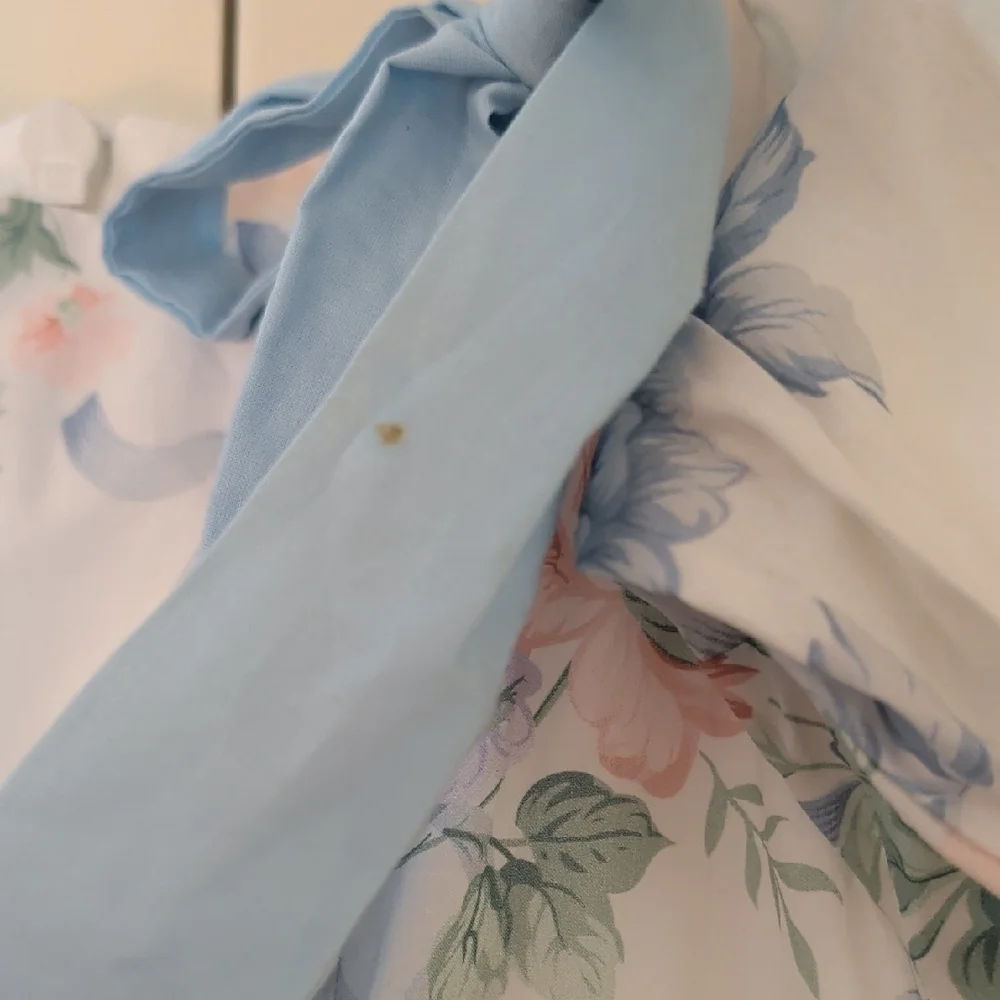 Selkie Pastel Pink Dress with Floral Accents - Picture 3 of 7